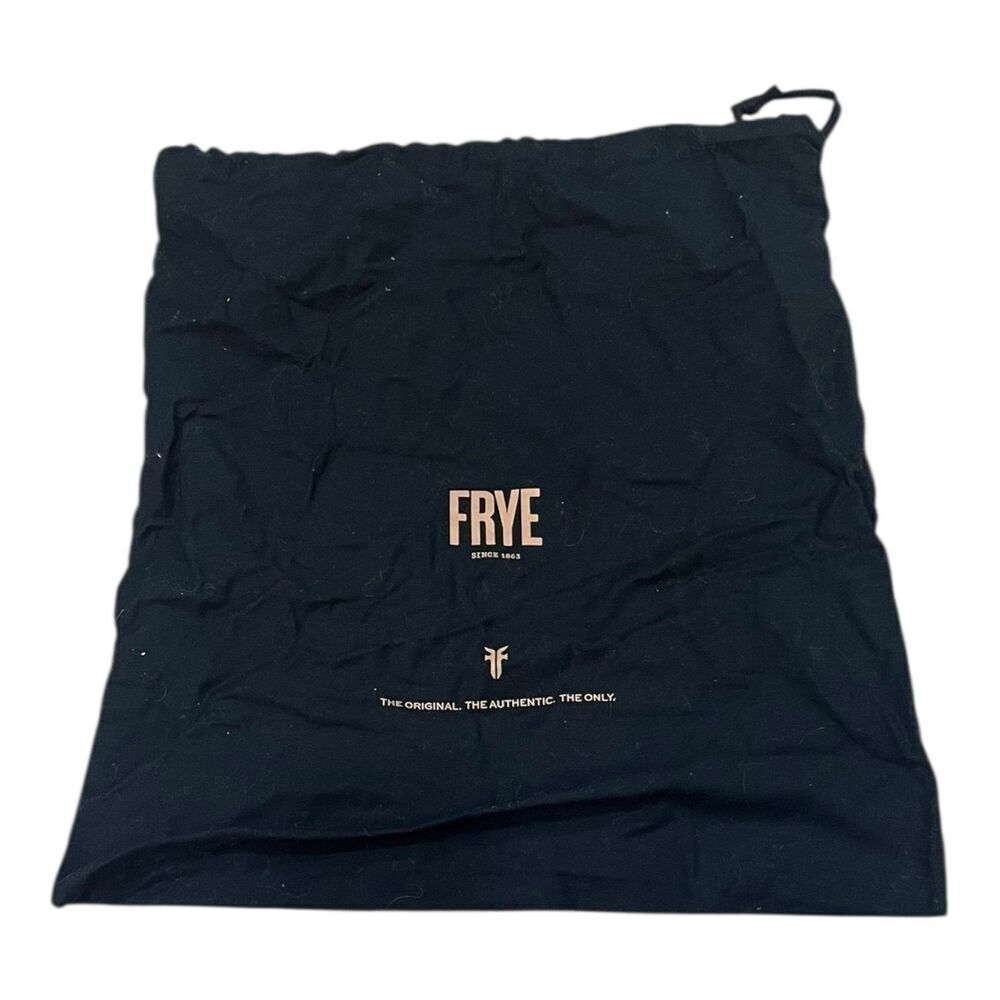 Frye Black Cloth Medium Drawstring Dust Bag